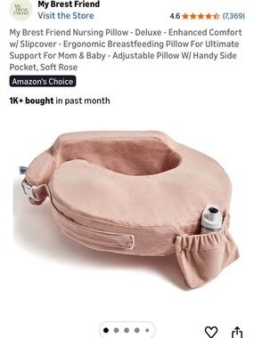 My Brest Friend Nursing Pillow